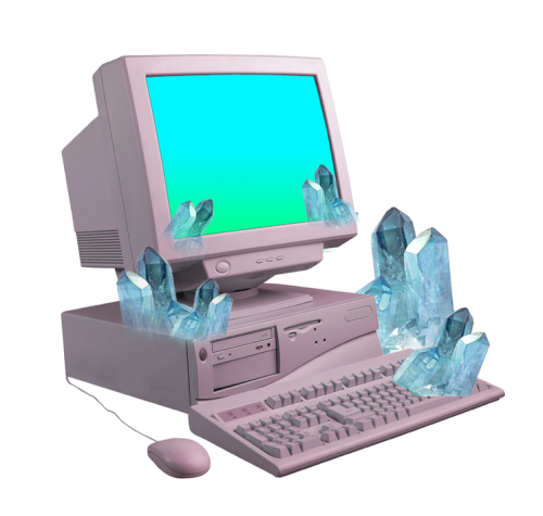 old computer image